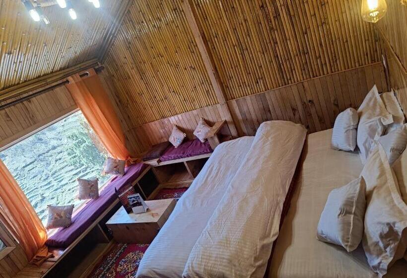 可观山景的小型套房, The Wonderland Cottages & Cafe