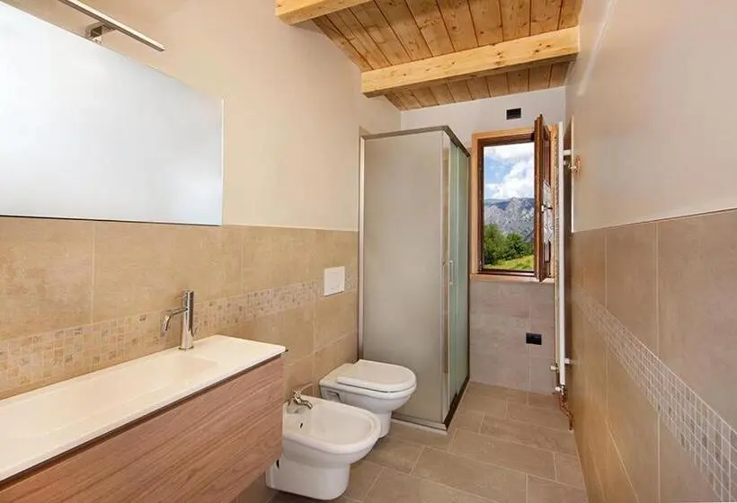 景色の見える一ベッドルームアパートメント, Pensione Albergo Diffuso Ceaglio Valle Maira