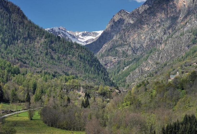 景色の見える一ベッドルームアパートメント, Pensione Albergo Diffuso Ceaglio Valle Maira