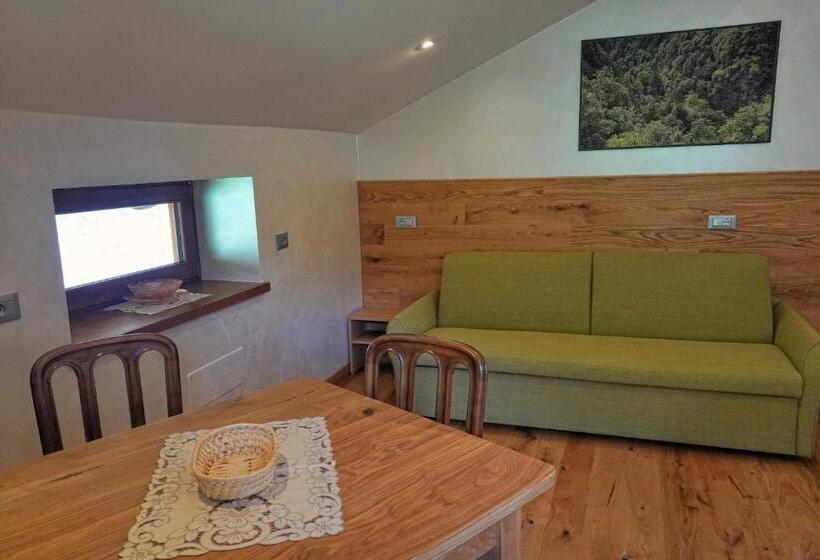 景色の見える一ベッドルームアパートメント, Pensione Albergo Diffuso Ceaglio Valle Maira