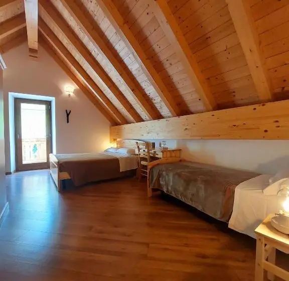 ファミリールーム, Rifugio Fornas