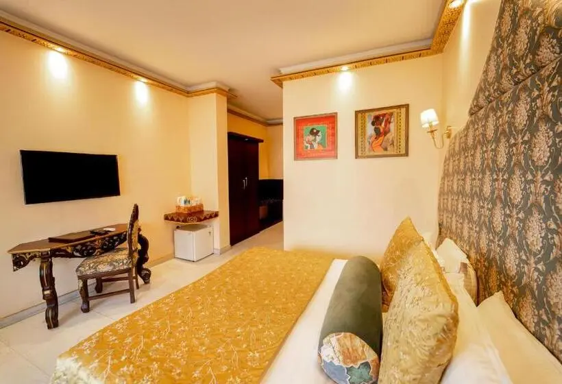 Premium room with view, The Neeraj Ganga Heritage Palace