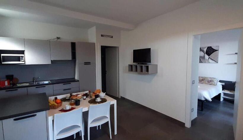 Апартаменты 1 Спальня Нижний Этаж, Residence Il Bosso