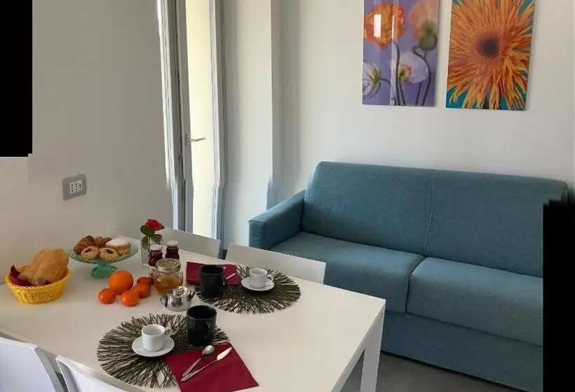 庭の見える1ベッドルームアパートメント, Residence Il Bosso