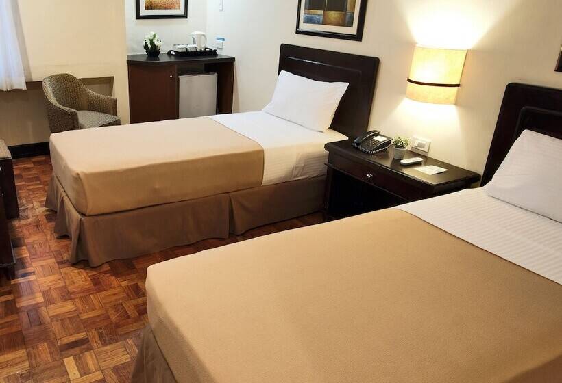 Quarto deluxe, Fersal Hotel Malakas, Quezon City
