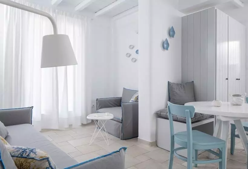 Villa 1 Makuuhuone, Villa Del Sol Mykonos