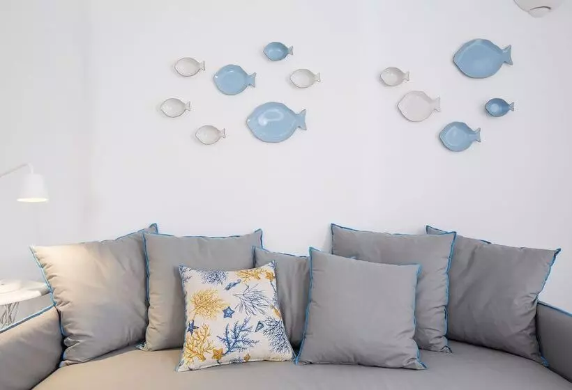 Villa 1 Makuuhuone, Villa Del Sol Mykonos