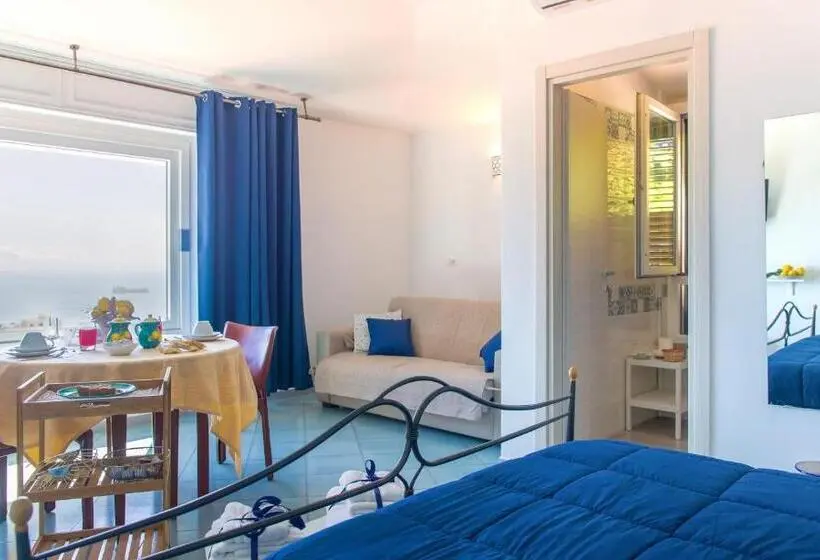 Deluxe-huone Merinäkymä, Villa Fontana Limite