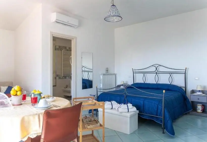 Deluxe-huone Merinäkymä, Villa Fontana Limite