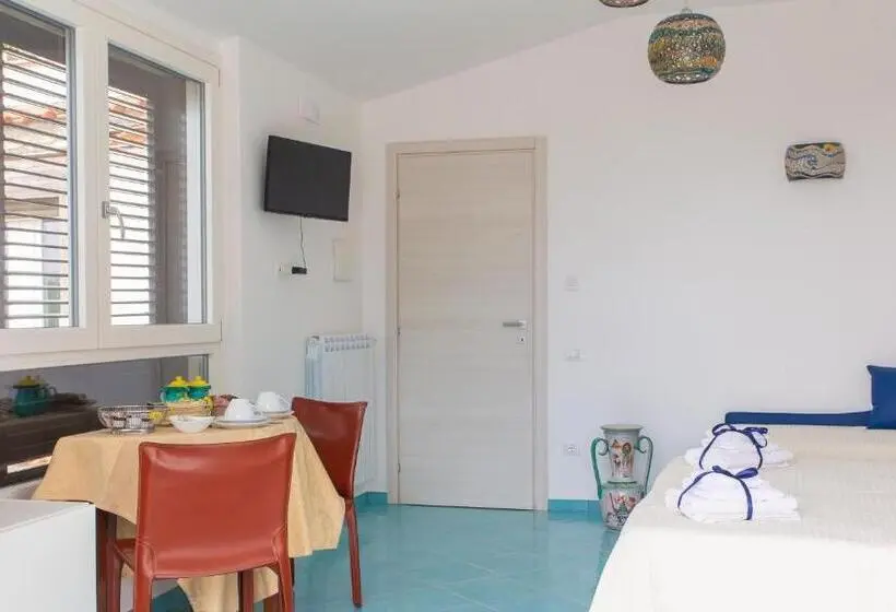 Deluxe-huone Merinäkymä Parveke, Villa Fontana Limite