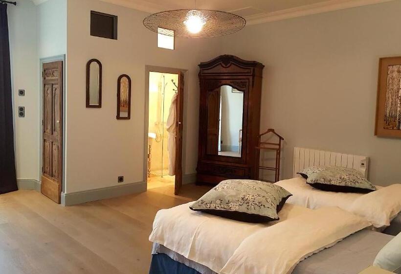 디럭스 스위트 킹 침대, Château Moussoulens