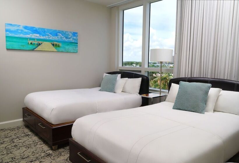 شقة غرفتين مطلة على البحر, Palm Beach Singer Island Resort & Spa Luxury Suites