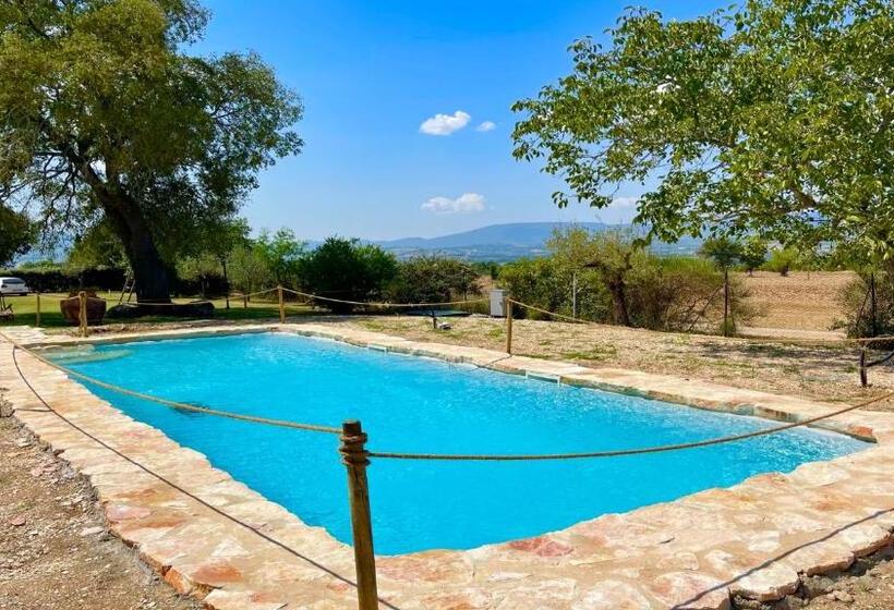 خانه 1 خوابه, Exclusive Pool Open All Year Spoleto Biofarm Slps 8 Village Shops, Bar1 Km 5