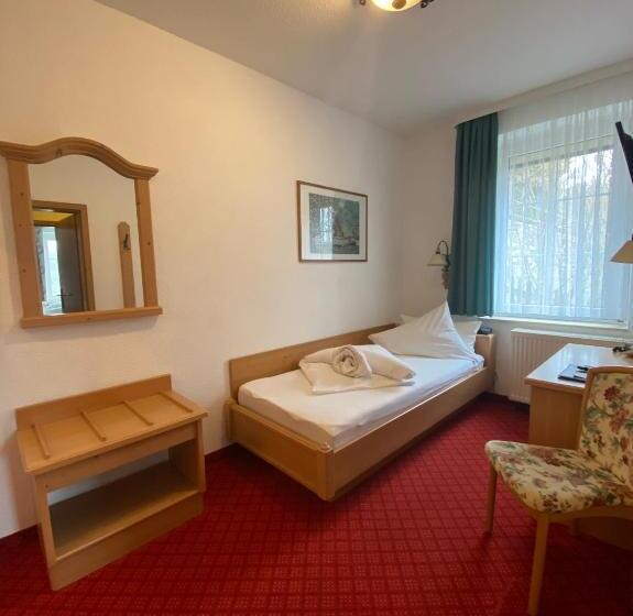 スタンダードシングルルーム, Das Muldenschlösschen   Gästehaus & Restaurant