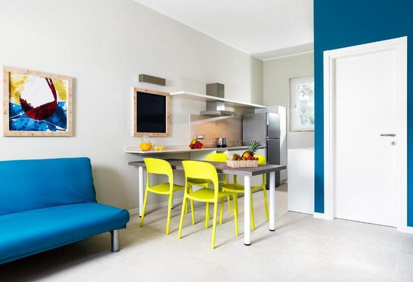 １ベッドルームアパートメント, Golfo Del Sole Holiday Resort