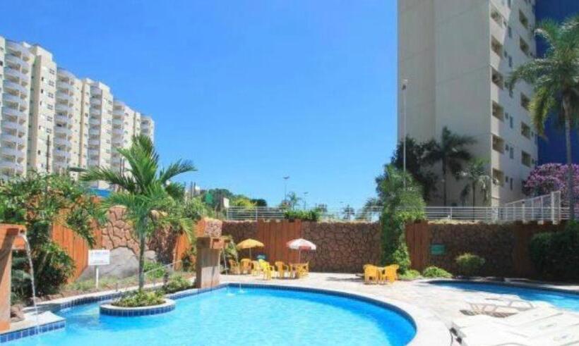 침실 1개 발코니 아파트, Golden Dolphin Grand Hotel   Caldas Novas