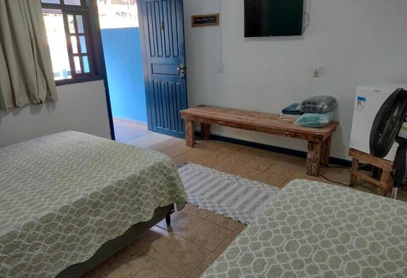 经济型三人房间, Pousada Beira Rio Cipó