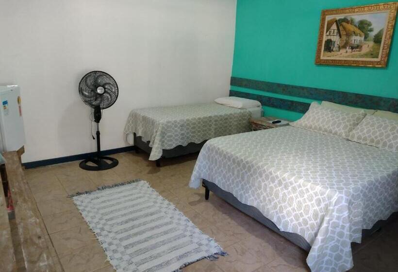 经济型三人房间, Pousada Beira Rio Cipó