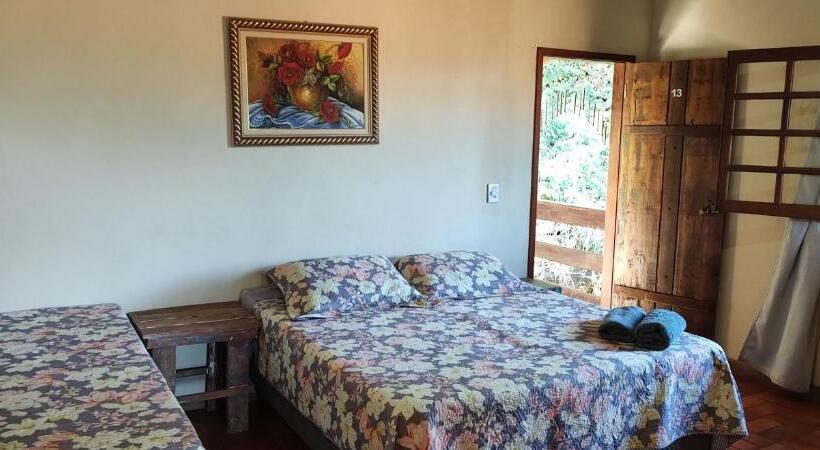 标准间带山景, Pousada Beira Rio Cipó