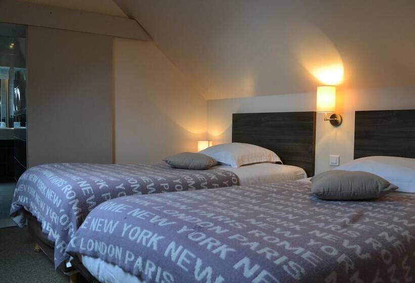 غرفة قياسية ثلاثية, Logis Hôtel Le Carnot