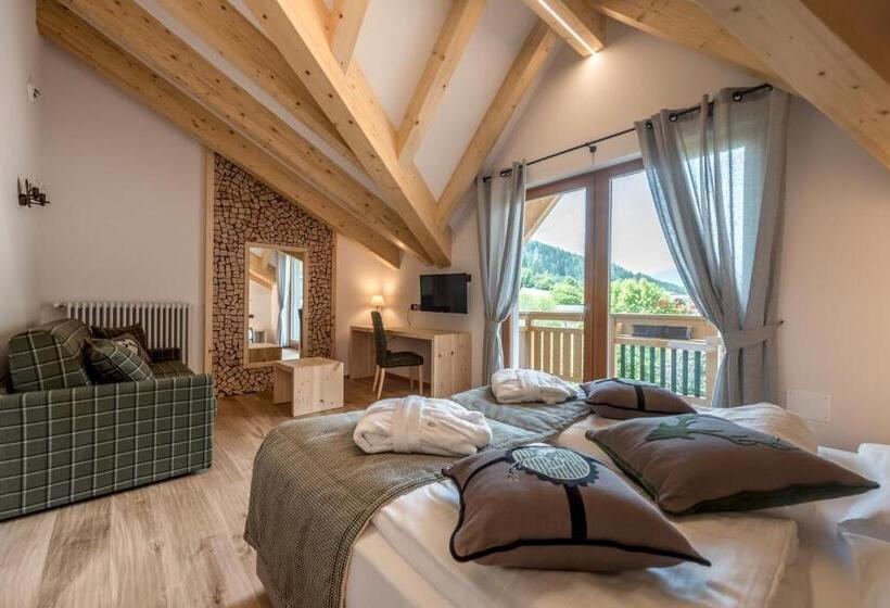 חדר סופריור, Tevini Dolomites Charming