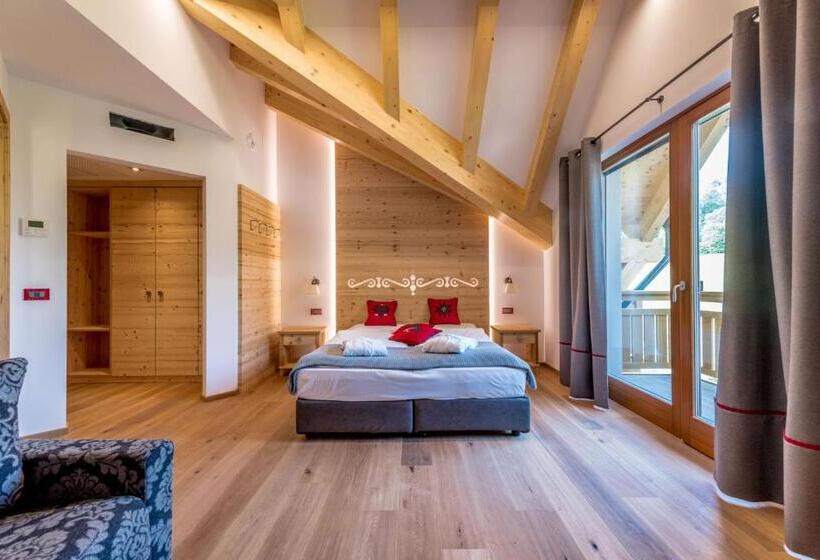 חדר סופריור, Tevini Dolomites Charming