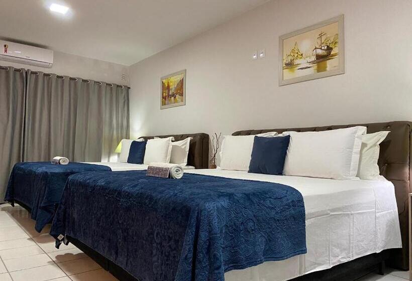 Люкс Deluxe Кровать Кинг, B & A Suites Inn Hotel   Quarto Luxo Safira