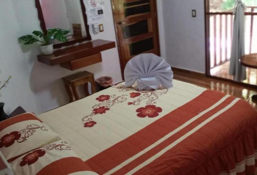 غرفة قياسية مزوَّدة بشُرفة, Casa Chejum Bacalar