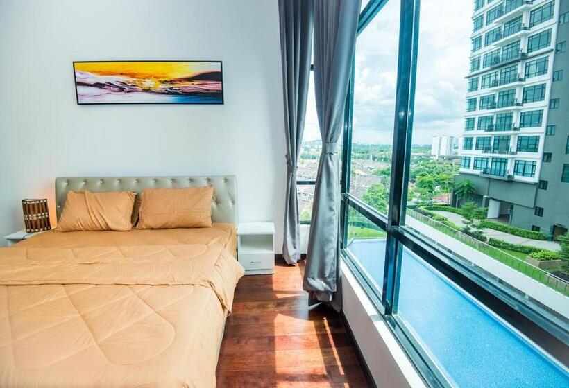 חדר סטנדרט נוף לבריכה, Molek Regency Taman Molek