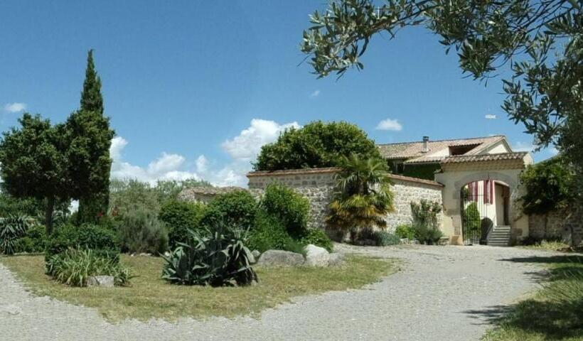 ４ベッドルームハウス, Gîte L Escoussou Au Calme, 6p, 4ch, 130m2, Charme Et Nature, Piscine Chauffée, Sud Ardèche