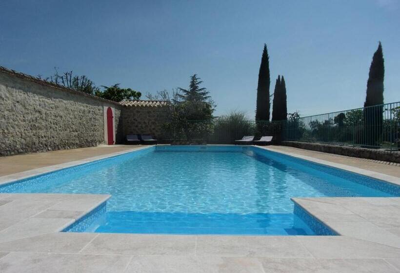 ４ベッドルームハウス, Gîte L Escoussou Au Calme, 6p, 4ch, 130m2, Charme Et Nature, Piscine Chauffée, Sud Ardèche