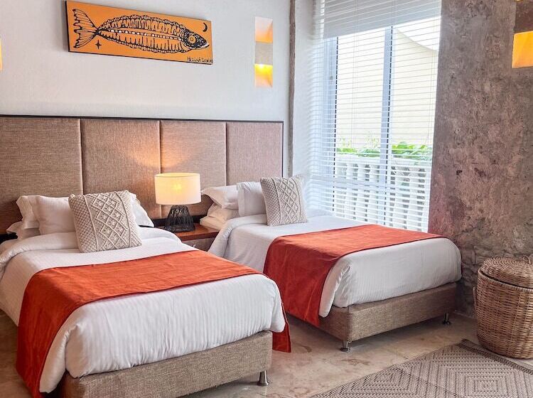 דירת דלוקס 2 חדרי שינה, Casa Claver Loft Boutique