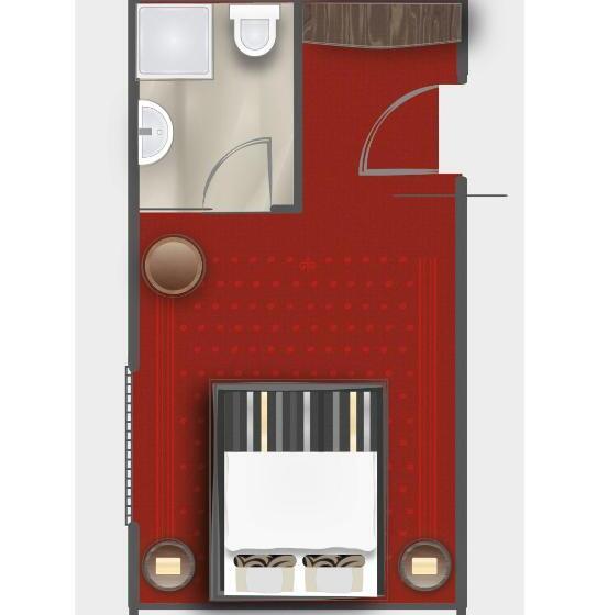 スタンダードシングルルーム, Alpin & Wellness Resort Hotel Ludwig Royal