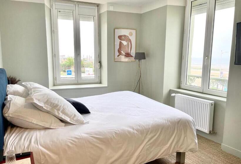 带海景的标准房, Beau Rivage Hôtel Restaurant