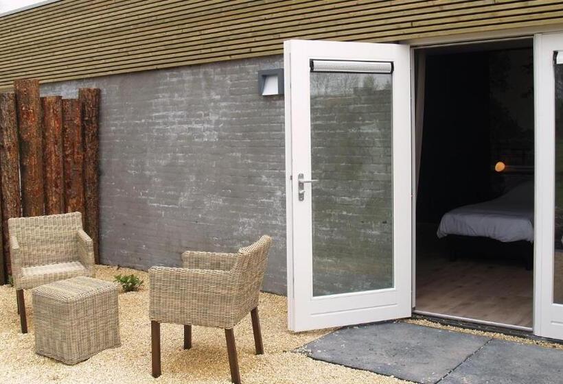 غرفة كمفورت مع تراس, Fletcher Landgoedhotel Renesse