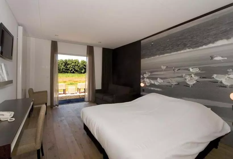 テラス付きデラックスルーム, Fletcher Landgoedhotel Renesse