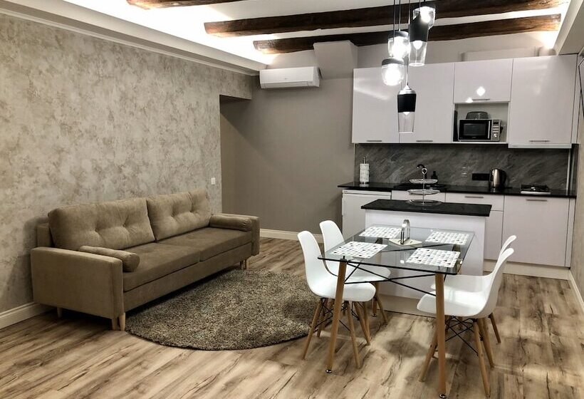 １ベッドルームアパートメント, Remarka Hotel On Stolyarniy