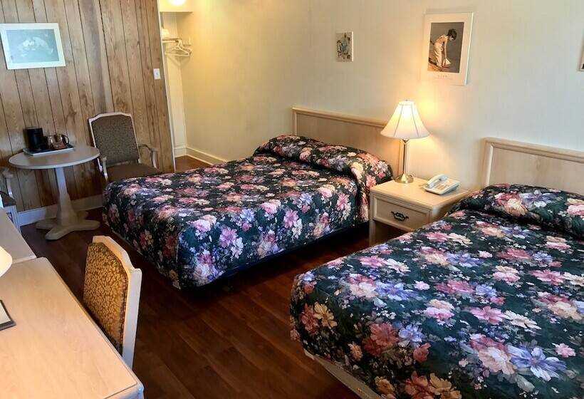 스탠다드 룸 더블 침대 2개, Lake City Motel