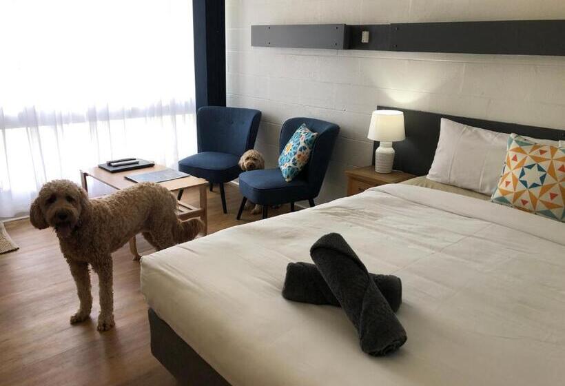 חדר סטנדרט עם מיטת קווין, South Seas Motel