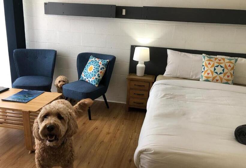 חדר סטנדרט עם מיטת קווין, South Seas Motel