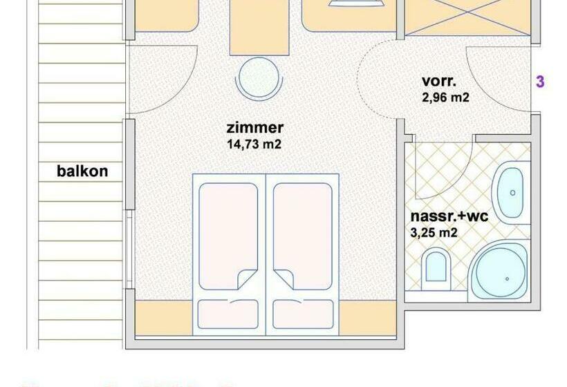 חדר סטנדרט, Appartement Hotel Garni Matthäuserhof