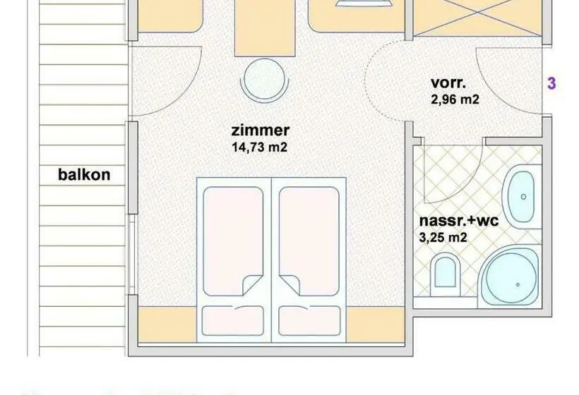 اتاق استاندارد, Appartement Hotel Garni Matthäuserhof