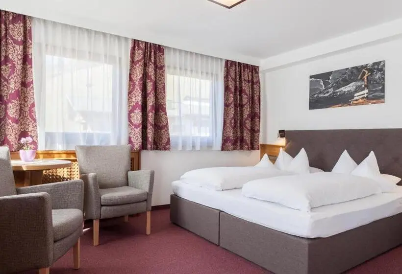 آپارتمان 1 خوابه با چشم‌انداز باغ, Appartement Hotel Garni Matthäuserhof