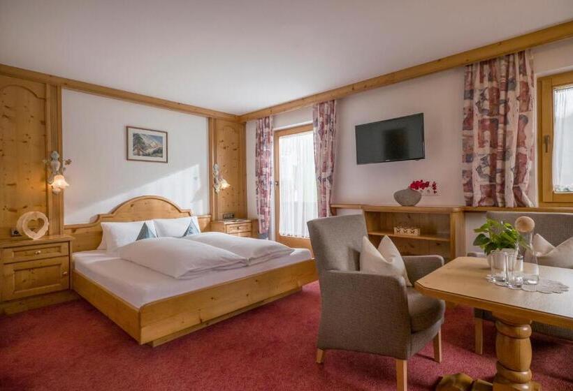 Апартаменты 1 Спальня Вид на Сад, Appartement Hotel Garni Matthäuserhof