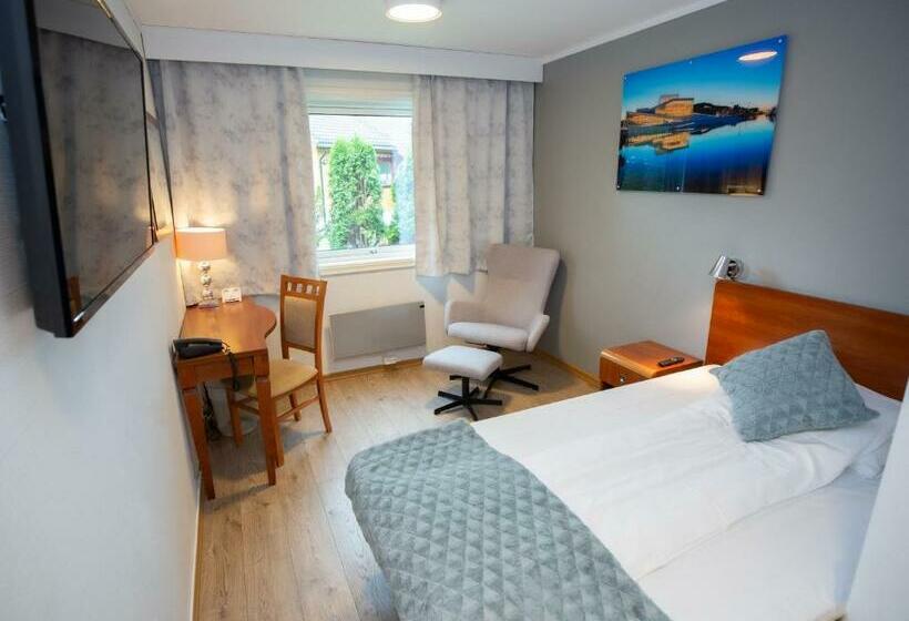 اتاق استاندارد یک نفره, Gardermoen Hotel Bed & Breakfast