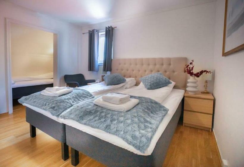 اتاق استاندارد سه نفره, Gardermoen Hotel Bed & Breakfast