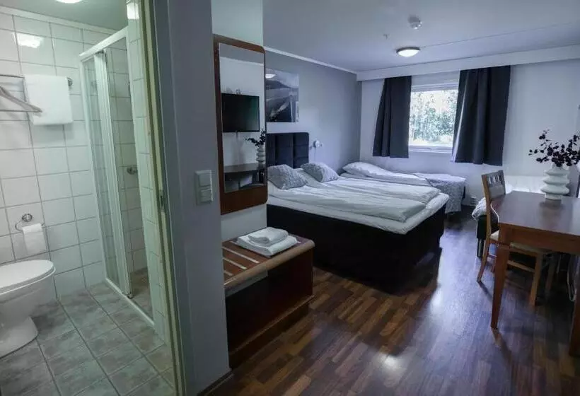 اتاق استاندارد چهار تخته, Gardermoen Hotel Bed & Breakfast