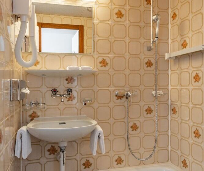 غرفة قياسية مطلة على الجبل, Alpenruhe   Vintage Design