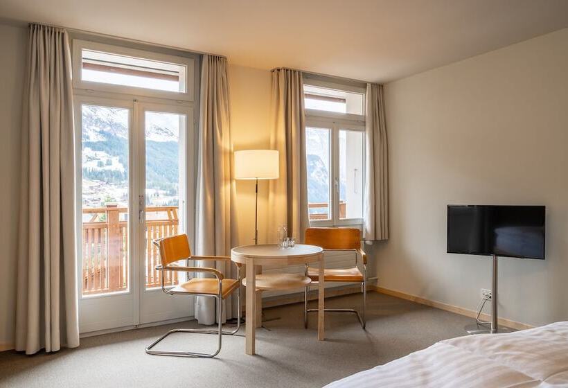 غرفة سوبيريور مطلة على الجبل, Alpenruhe   Vintage Design