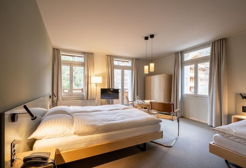 景色の見えるトリプルスタンダードルーム, Alpenruhe   Vintage Design